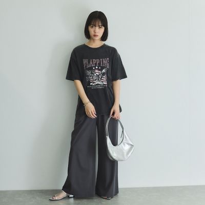 ヴィンテージ加工プリントＴシャツ≪洗濯機で洗える≫