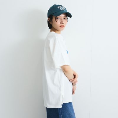 さがら刺繍ロゴＴシャツ≪洗濯機で洗える≫