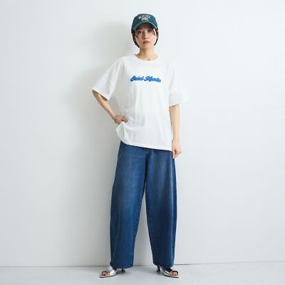 さがら刺繍ロゴＴシャツ≪洗濯機で洗える≫