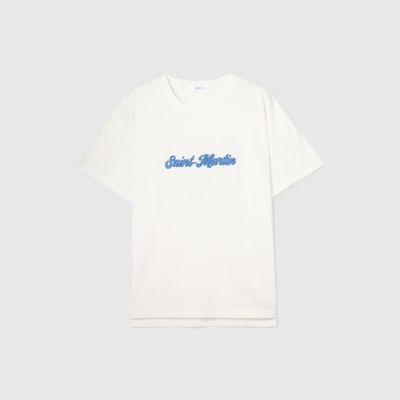 さがら刺繍ロゴＴシャツ≪洗濯機で洗える≫