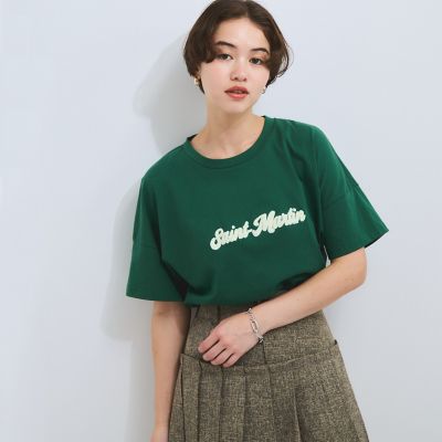 さがら刺繍ロゴＴシャツ≪洗濯機で洗える≫