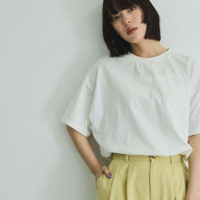 バックプリントオーバーサイズＴシャツ≪手洗い可能≫