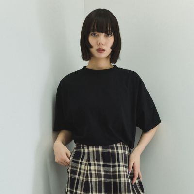 バックプリントオーバーサイズＴシャツ≪手洗い可能≫