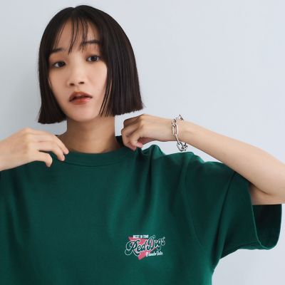 tシャツ Red DogsメニュープリントTシャツ「洗濯機で洗える」 レディース Red Dogs】メニュープリントTシャツ≪洗濯機で洗える