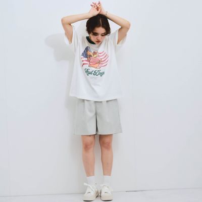 tシャツ Red DogsリンガーTシャツ「洗濯機で洗える」 レディース Red Dogs】リンガーTシャツ≪洗濯機で洗える≫ | VICKY
