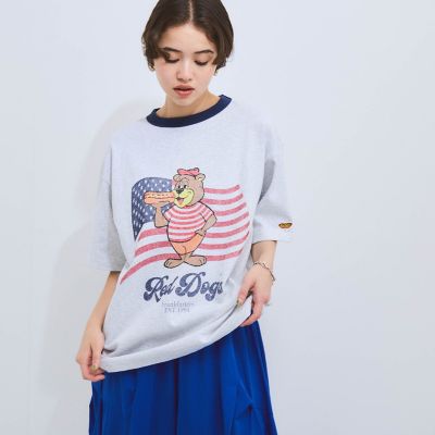 tシャツ Red DogsリンガーTシャツ「洗濯機で洗える」 レディース Red Dogs】リンガーTシャツ≪洗濯機で洗える≫ | VICKY
