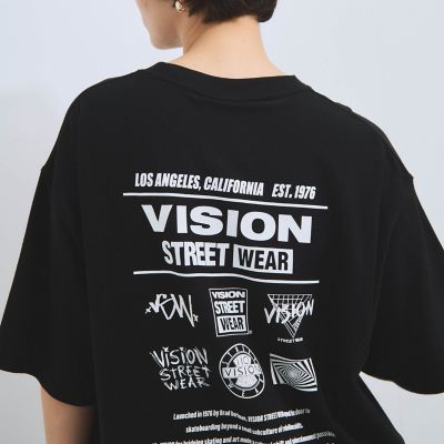 VISION STREET WARE】HY－TECHロゴプリントT