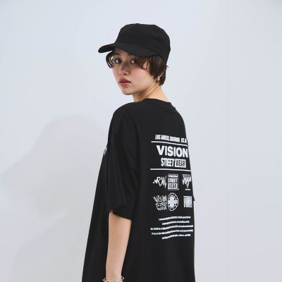 VISION STREET WARE】HY－TECHロゴプリントT