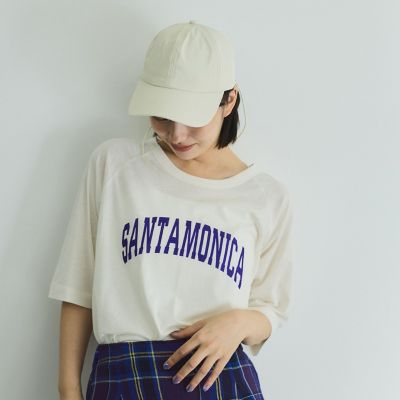 ラグランスリーブロゴＴシャツ≪手洗い可能≫