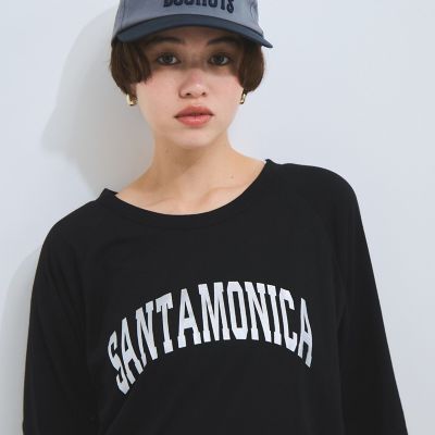 ラグランスリーブロゴＴシャツ≪手洗い可能≫