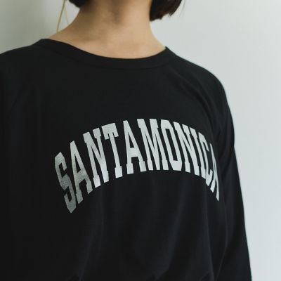 ラグランスリーブロゴＴシャツ≪手洗い可能≫