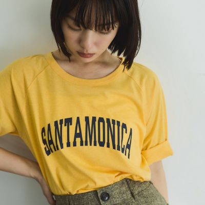 ラグランスリーブロゴＴシャツ≪手洗い可能≫