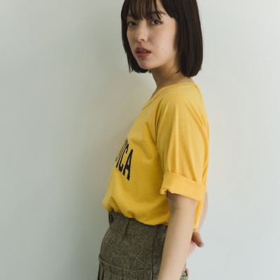 ラグランスリーブロゴＴシャツ≪手洗い可能≫
