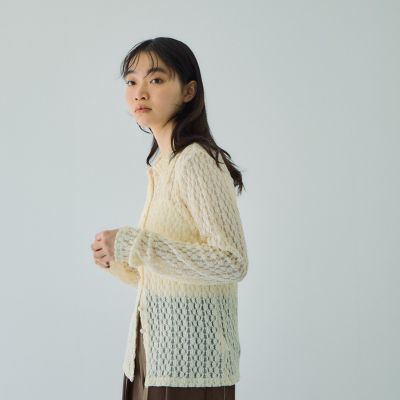 カットレースポロトップス≪手洗い可能≫ | VICKY (Women)/ビッキー