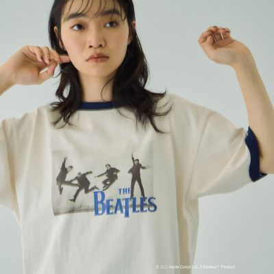 ＜VICKY（Women）＞ＴＨＥ　ＢＥＡＴＬＥＳフォトツアーロゴＴ≪洗濯機で洗える≫