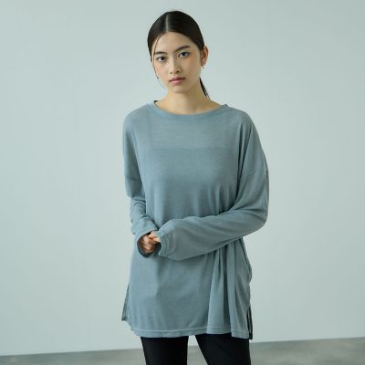 ＜VICKY（Women）＞セミシアーオーバーサイズカットソー≪手洗い可能≫