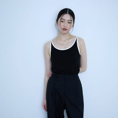 バイカラーパイピングタンクトップ | VICKY (Women)/ビッキー | 三越