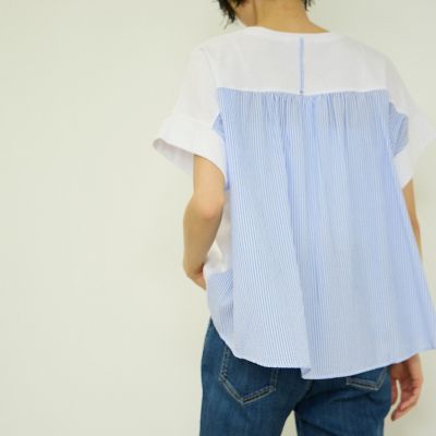 美品　ARCHIVIO 中綿切替プルオーバー　XL 蛍光色　袖ロゴ 切替プルオーバー(UVカット・吸汗速乾・洗濯後シワになりにくい・洗濯