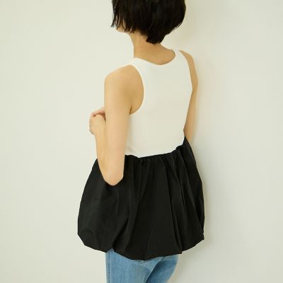 異素材切り替えバルーンタンク | VICKY (Women)/ビッキー | 三越伊勢丹