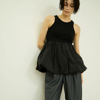異素材切り替えバルーンタンク | VICKY (Women)/ビッキー | 三越伊勢丹