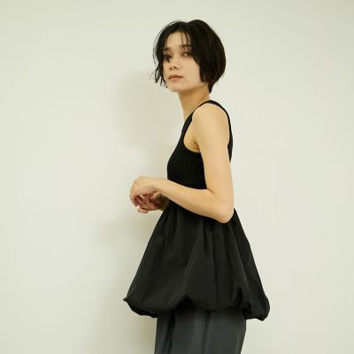 異素材切り替えバルーンタンク | VICKY (Women)/ビッキー | 三越伊勢丹