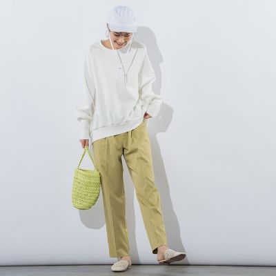 【オケージョンにも大活躍】ドライタッチストレッチパンツ《セットアップ対応／手洗い可能》