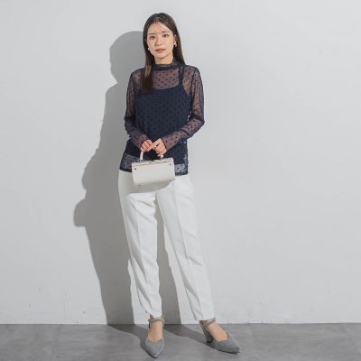 【セットアップ対応】テーパードパンツ≪手洗い可能≫