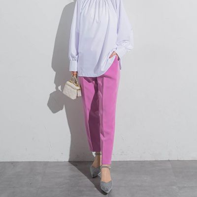 【セットアップ対応】テーパードパンツ≪手洗い可能≫