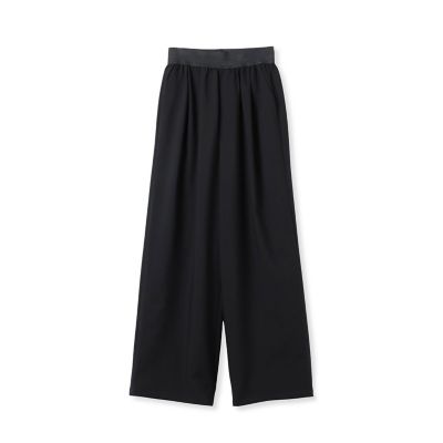 ウエストゴムタックワイドパンツ≪手洗い可能≫