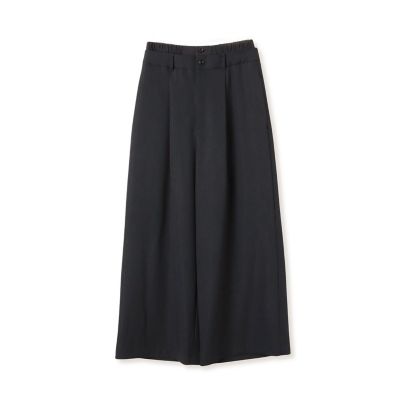 【セットアップ対応】ストライプワイドパンツ≪手洗い可能≫