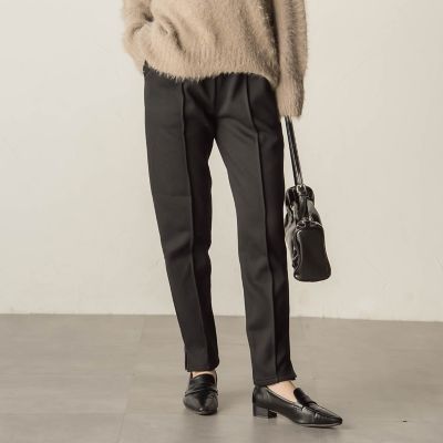 裏起毛テーパードパンツ≪洗濯機で洗える≫