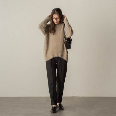 裏起毛テーパードパンツ≪洗濯機で洗える≫