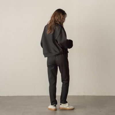 裏起毛テーパードパンツ≪洗濯機で洗える≫