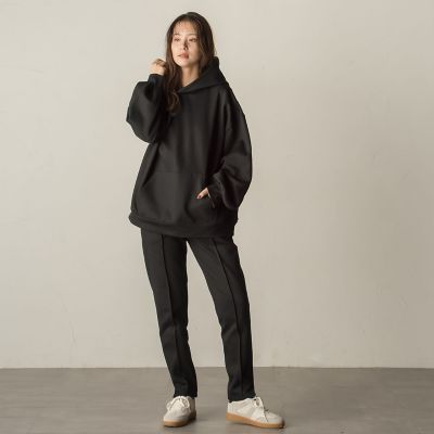 裏起毛テーパードパンツ≪洗濯機で洗える≫