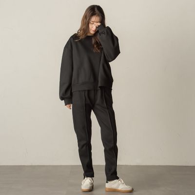 裏起毛テーパードパンツ≪洗濯機で洗える≫