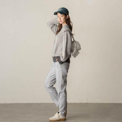 裏起毛テーパードパンツ≪洗濯機で洗える≫