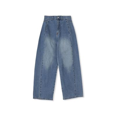 サイドシームデニムパンツ≪手洗い可能≫