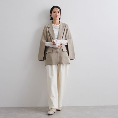 ツイルチノカーブパンツ≪洗濯機で洗える≫