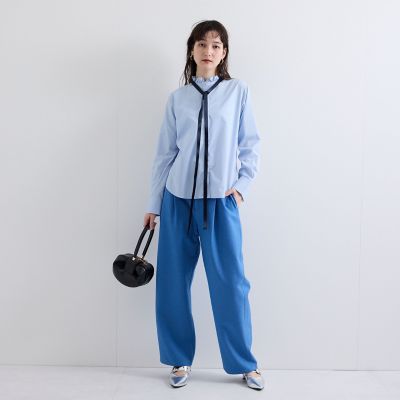 ツイルチノカーブパンツ≪洗濯機で洗える≫