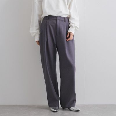 ツイルチノカーブパンツ≪洗濯機で洗える≫