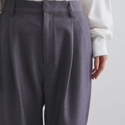 ツイルチノカーブパンツ≪洗濯機で洗える≫