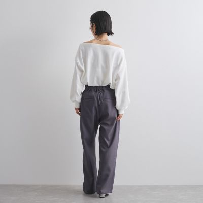 ツイルチノカーブパンツ≪洗濯機で洗える≫