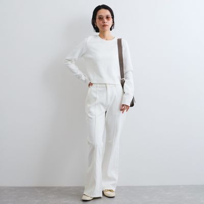 バックスリットデニムパンツ≪手洗い可能≫