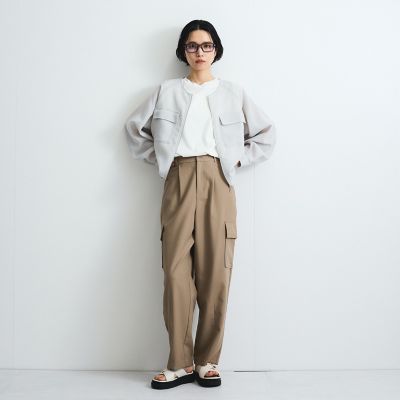 ストレッチカーゴパンツ≪手洗い可能≫