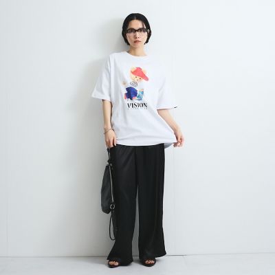 サテンサイドラインパンツ≪手洗い可能≫