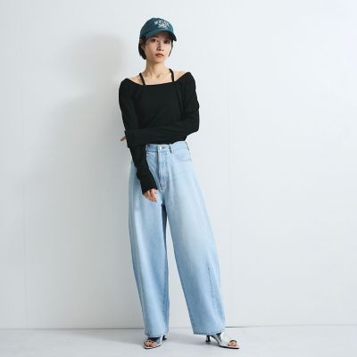 ５ポケットライトオンスデニムカービングパンツ≪手洗い可能≫