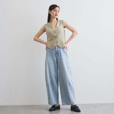 ５ポケットライトオンスデニムカービングパンツ≪手洗い可能≫
