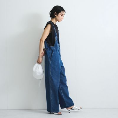 ライトオンスデニムサロペットパンツ≪手洗い可能≫