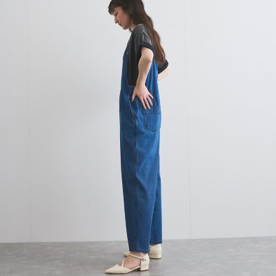 ライトオンスデニムサロペットパンツ≪手洗い可能≫