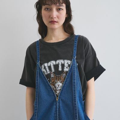 ライトオンスデニムサロペットパンツ≪手洗い可能≫